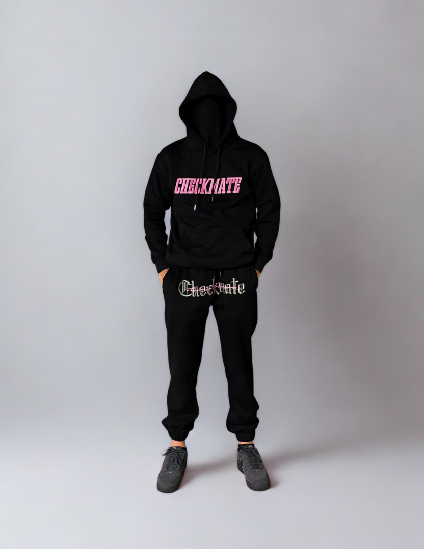 Elite Pink Checkmate Hoodie