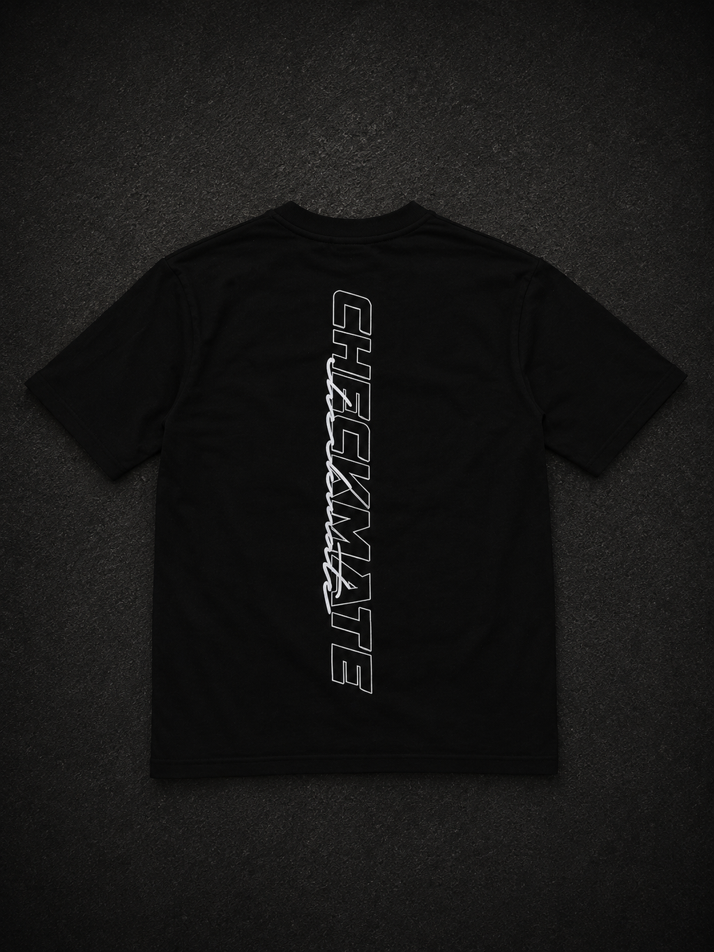 vertical tee BLACK/WHITE
