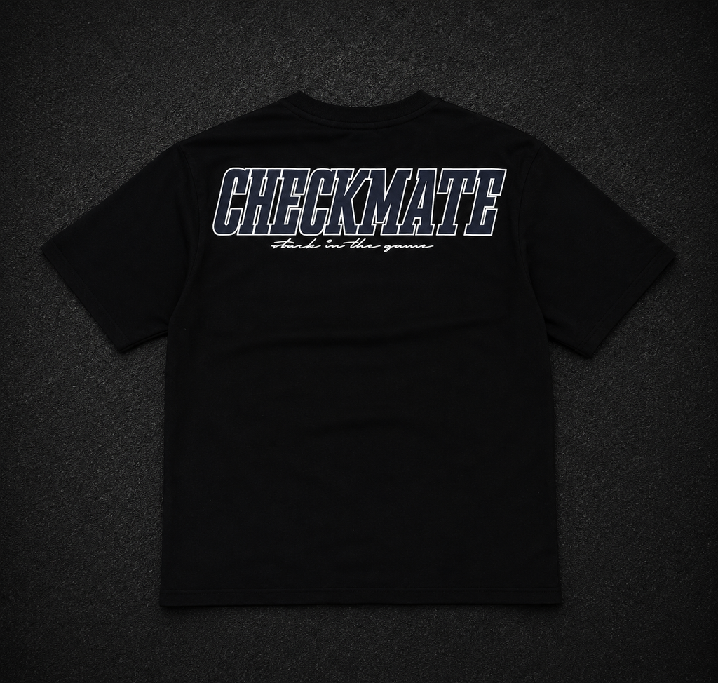 Checkmate core- shadow grey tee