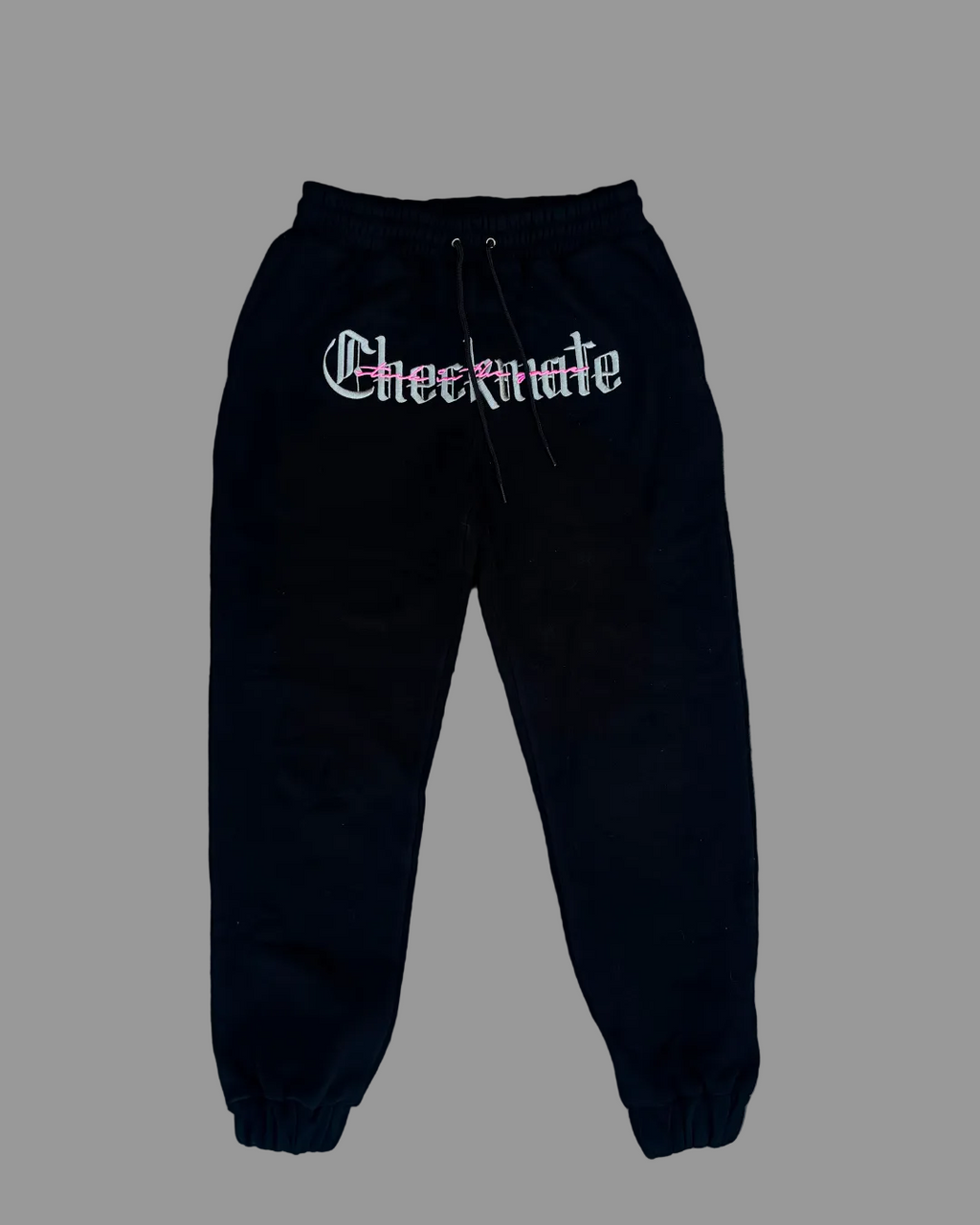 Elite Pink Checkmate trackpants