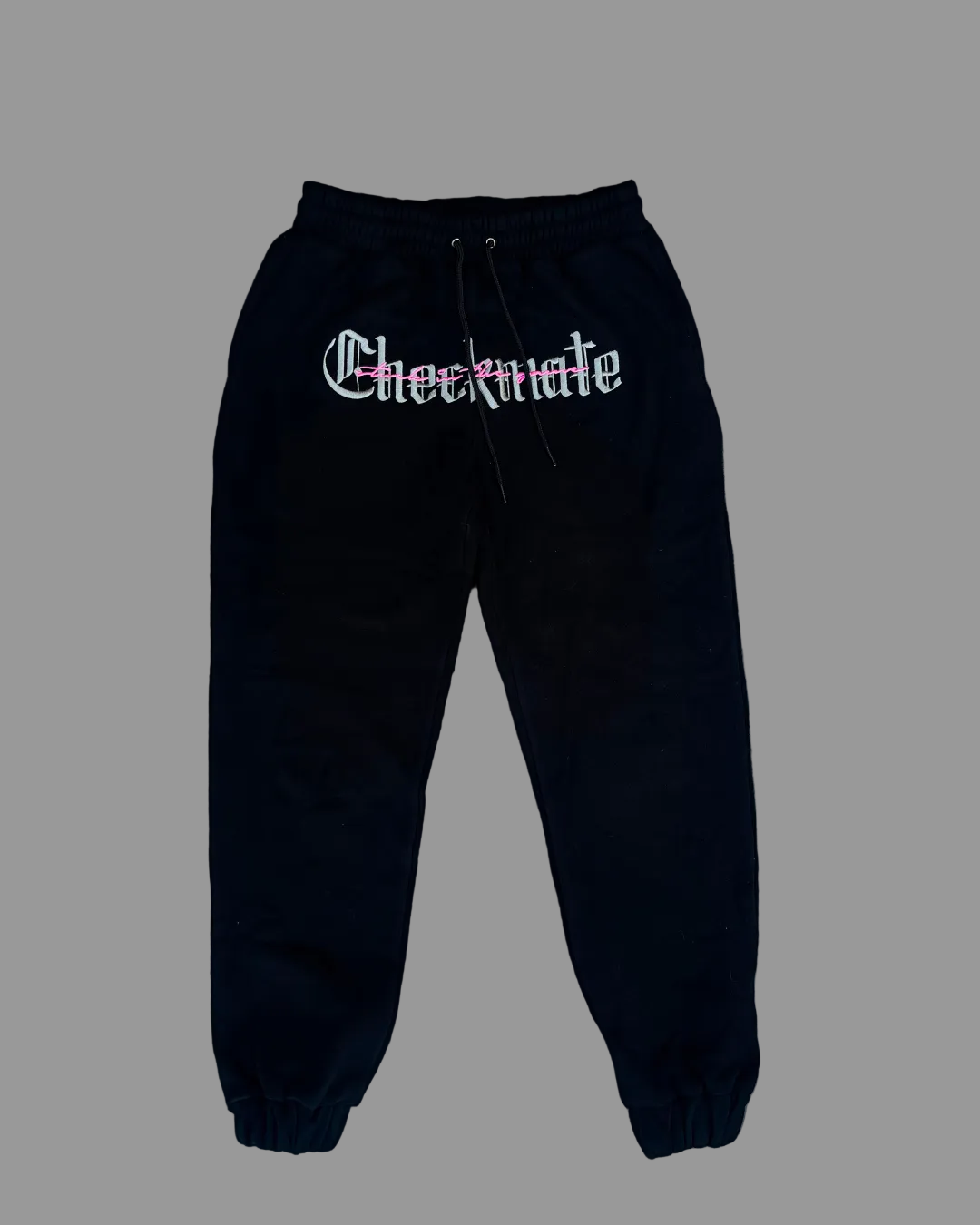 Elite Pink Checkmate trackpants