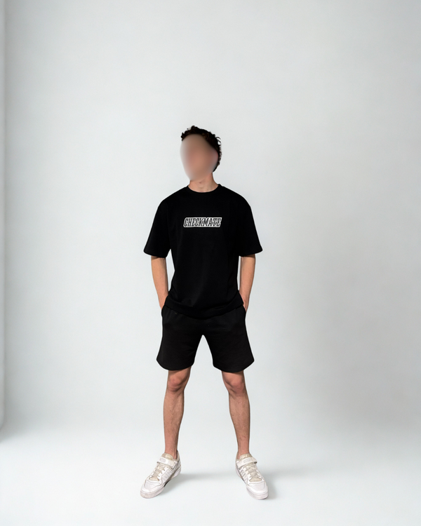 Checkmate core- shadow grey tee