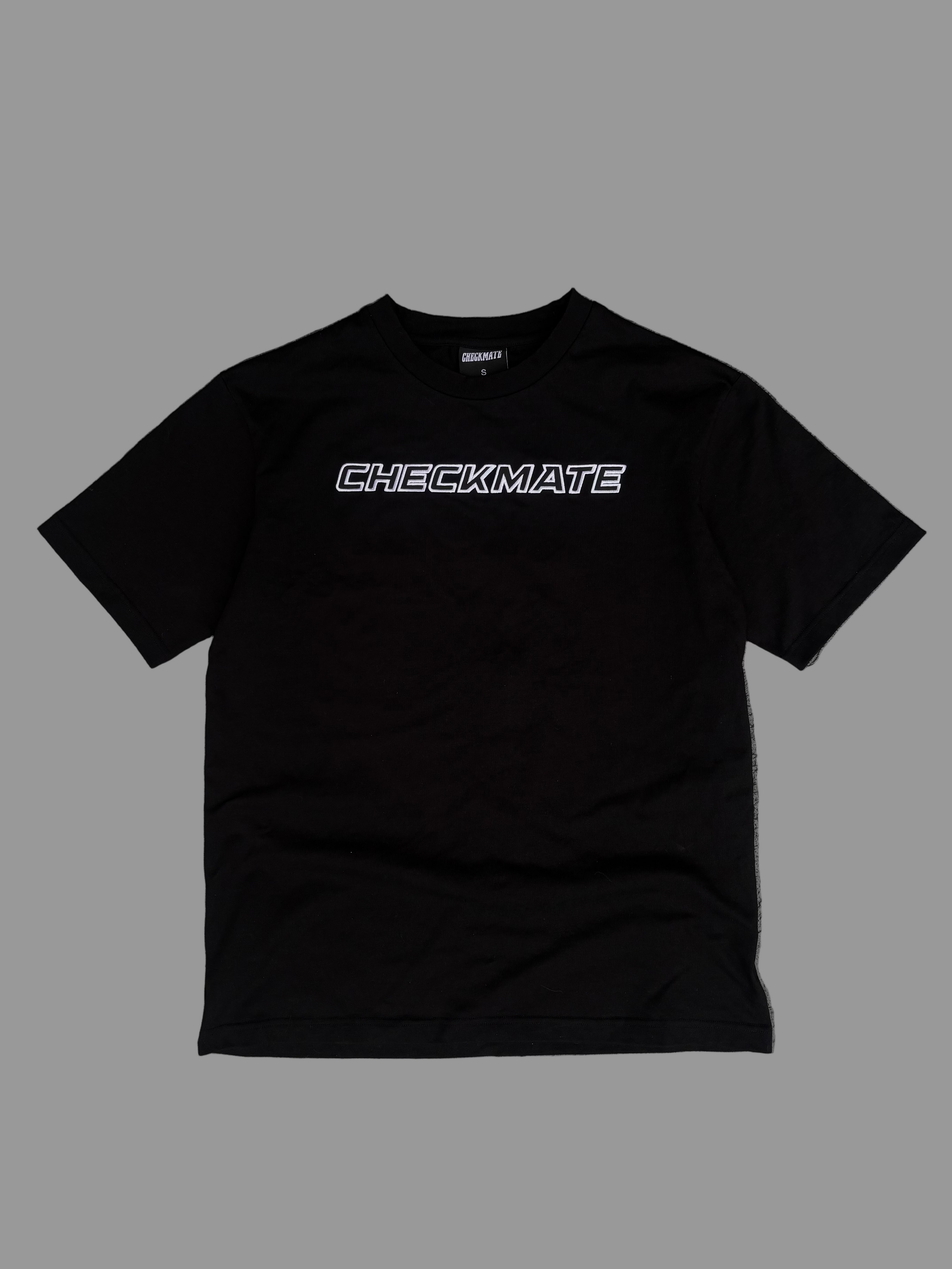 vertical tee BLACK/WHITE