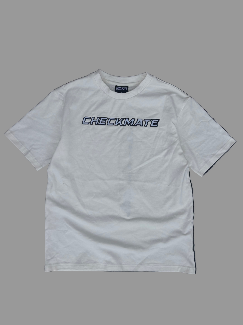 vertical tee WHITE/BLACK